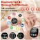 Women's Smartwatch: 1.43" AMOLED HD Display, Ultra-Thin, Bluetooth Calls, Voice Assistant, Fitness Tracker, Heart Rate, Blood Pressure, 120 Sport Modes, Waterproof, Custom Dials, Android, iOS