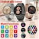 Women's Smartwatch: 1.43" AMOLED HD Display, Ultra-Thin, Bluetooth Calls, Voice Assistant, Fitness Tracker, Heart Rate, Blood Pressure, 120 Sport Modes, Waterproof, Custom Dials, Android, iOS