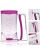 Cake Batter Dispenser With Measuring Label, Measuring Cups (purple)