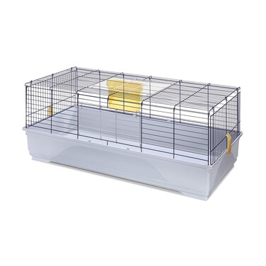 IMAC EASY 120 Plastic Small Pet Cage &ndash; Spacious Eco-Friendly Habitat for Small Pets-BLUE/LIGHT BLUE (120 x 60 x 46,5cm)