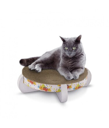 IMAC Duchessa Cat Scratching Post with Catnip &ndash; Elegant Design for Healthy Scratching &amp; Feline Fun
