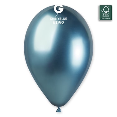 13in Shine Shiny Blue 50ct