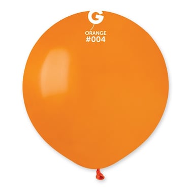 19" Standard Orange Latex Balloon 10Ct