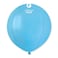 19" Standard Light Blue Latex Balloon 10Ct