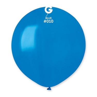 19" Standard Blue Latex Balloon 10Ct