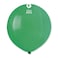 19" Standard Green Latex Balloon 10Ct