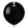 19" Standard Black Latex Balloon 10Ct