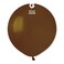 19" Standard Brown Latex Balloon 10Ct