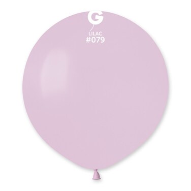 19" Standard Lilac Latex Balloon 10Ct