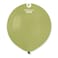19" Standard Green Olive Latex Balloon 10Ct