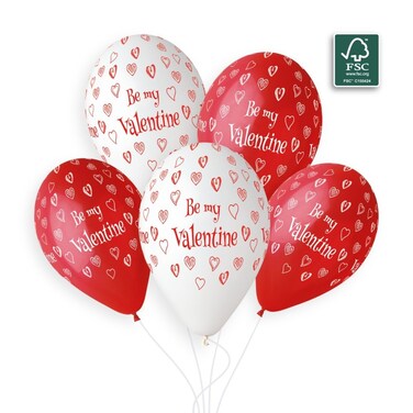 13" Be My Valentine Latex Balloon 6ct
