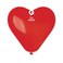 6-Pack 12" Red Heart Latex Balloons &ndash; Classic Romantic Balloons for Valentine&rsquo;s Day &amp; Anniversaries