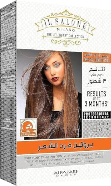 اي ال سالون مجموعة فرد البروتين مع زيت بذر الكتان