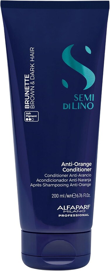 Alfaparf Milano Semi Di Lino Brunette Anti-Orange Conditioner 200ml - Anti-Arange Conditioner