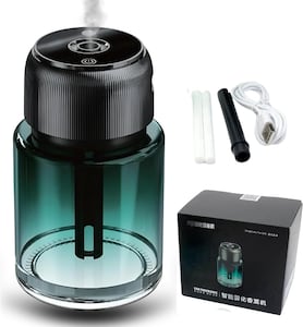 Car Fragrance Diffuser Smart Starry Projection, Air Freshner Humidifier 160ml Capacity Smart Atomizing Aromatherapy Machine, Automatic Fragrance Sprayer for Car, Home, Office