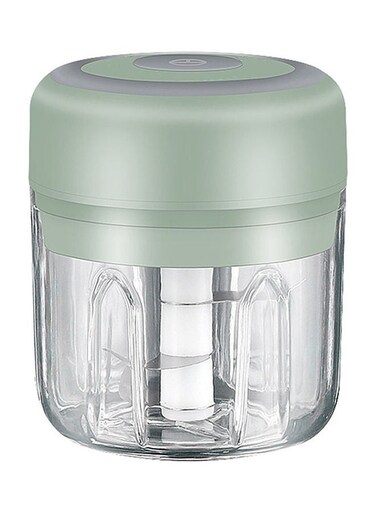 Electric Mini Garlic Chopper Food Chopper Green