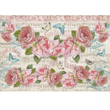 STAMPERIA DECOUPAGE RICE PAPER 48/33 - DFS268