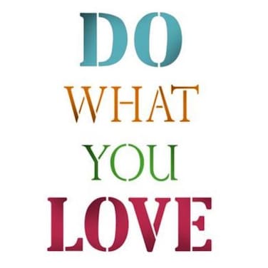 STAMPERIA STENCIL 21CM X 29CM WHAT YOU LOVE - KSG333