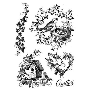 STAMPERIA HIGH DEFINITION STAMPS - RUBBER STAMPS WTKCC63