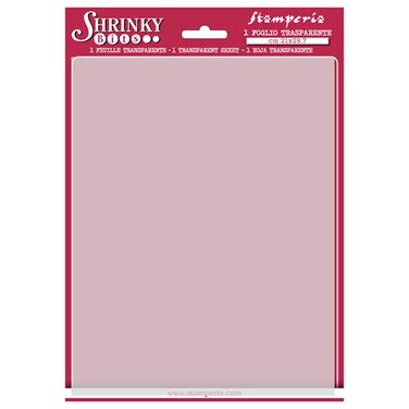 Stamperia Shrinky Bits size A4 &ndash; transparent