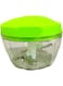 COOLBABY 1bridj Hand-pull food processor, garlic chopper, food mincer, green (Green top)