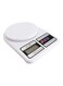 Kitchen Digital Weighing Scale White 7kg