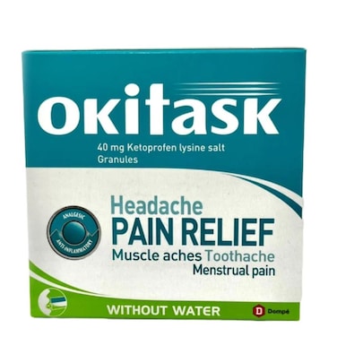 OKITASK 40MG GRANULES SACHETS 20S