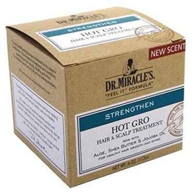 Dr. Miracle's Hot Gro Strengthen Hair And Scalp Treatmant, 113ml