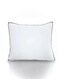 Black Edge Pillow - Single Piping Pillow 50x70cm Made in UAE