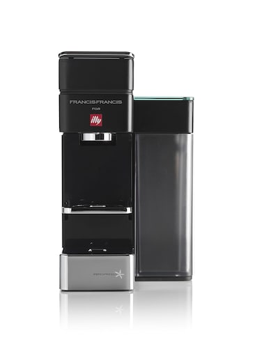 ILLY Coffee Maker Machine Y5 Francis Francis, Espresso &amp; Filter Capsules Coffee Machine, Bluetooth Enabled, Black