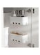 U-HOOME 2 pcs Under Sink Organizer, Sliding Pull-Out Base Cabinet Storage,Wall-Mounted Storage Drawer Shelf Rack for Kitchen Bathroom Undersink