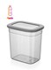 Foly Life Plastic Storage Box With Locking Lid 2000Ml