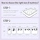 Karpentone Orthopedic Medical Mattress plus Comfopedic Premium Series Medium Firm Feel Size 160x200x10 Centimeters