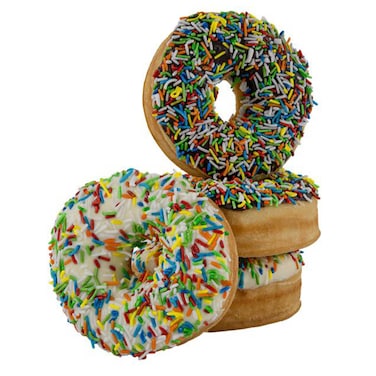 Assorted Color Donuts By Piece