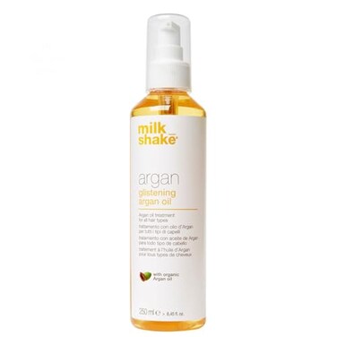 Milk Shake Glistening Argan Oil - Argan Hair Oil For Dry Damaged Hair - 8.4 Fl Oz