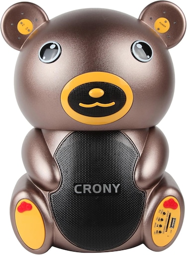 Crony V6E Speaker Portable Bear Ibastek Subwoofer Speaker Karaoke
