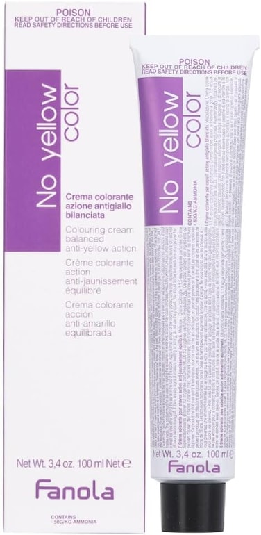Fanola No Yellow Colour T.ROSE Toner Pink, 100 ml