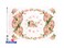 Rice paper 35x50cm DGR 239 Rose clock