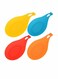 Kitchen Silicone Spoon Rest, Flexible Spoon-Shaped Silicone Kitchen Spoon Holder, Cooking Utensil Rest Ladle Spatula Spoon Holder Set of 4