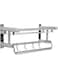 Cryfokt Floating Shelves, Bathroom Shelf Over Toilet, Stainless Steel Wall Mounted Hanging Shelves, Waterproof Towel Rack, Storage Shelves for Bathroom, Bedroom, Living Room, Kitchen
