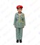 Police Officer Premium Costume &ndash; UAE Edition (Green, Unisex)- Medium
