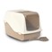 Cat Litter Box ARIEL(TOP FREE) - Tan