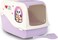 Cat Litter Box ARIEL(TOP FREE) with Cat Clipart - Light Purple