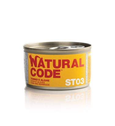 Natural Code Steril 03 Tuna &amp; Seaweeds Wet Cat Food - 85G Pack of 2
