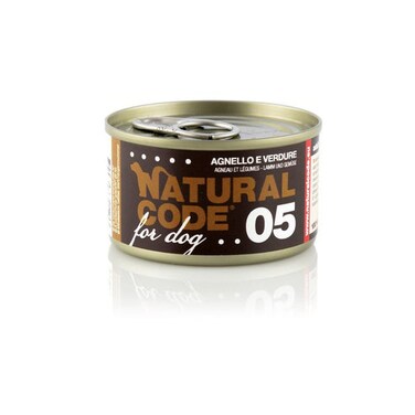 Natural Code Lamb &amp; Vegetables Cooking Water Wet Dog Food - 90G Pack of 2
