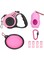 DOOKOO Retractable Dog Leashes 16FT Durable and Convenient with Buckle, Folding Bowl,Dispenser,Rubbish Bags, for Small Medium Dogs