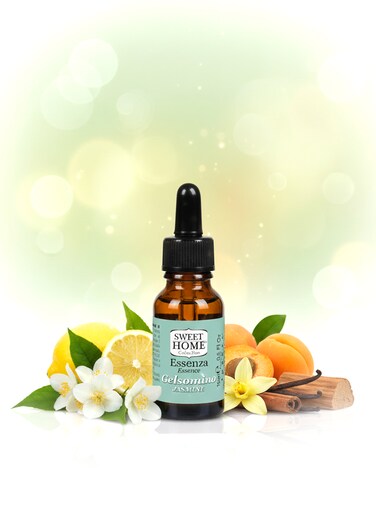 Sweet Home Essences &ndash; Jasmine Fragrance Oil, 15ml   Long-Lasting Floral Aroma for Home, Office &amp; Diffusers   Pure, Romantic &amp; Soothing Jasmine Scent for Relaxation, Freshness &amp; Aromatherapy