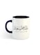 Al Fitr Al-Mubark Printed Mug White/Navy