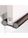 FUIN Door Draft Stopper, 1 Pcs Under Door Draught Excluder, Noise Blocker Draft Stopper, Prevent Bugs Coming Draught Excluder for Bottom of Door Keeping Warm (Brown)
