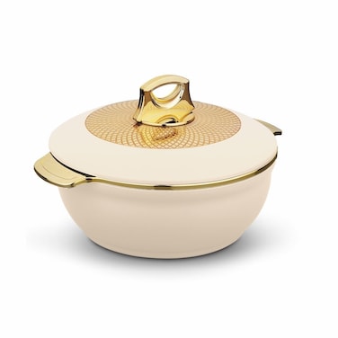 Globus Casserole Dlx 1600 Ml - Assorted   Super PU Insulation Hot Pot with Stainless Steel Inner Casing   Serving Dishes with Lids   Hot Food Storage Container &amp; Warmers
